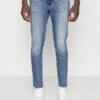 Boss Delano- Jeans Tapered Fit - Turquoise/Aqua
