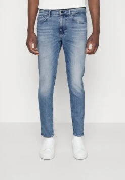 Boss Delano- Jeans Tapered Fit - Turquoise/Aqua