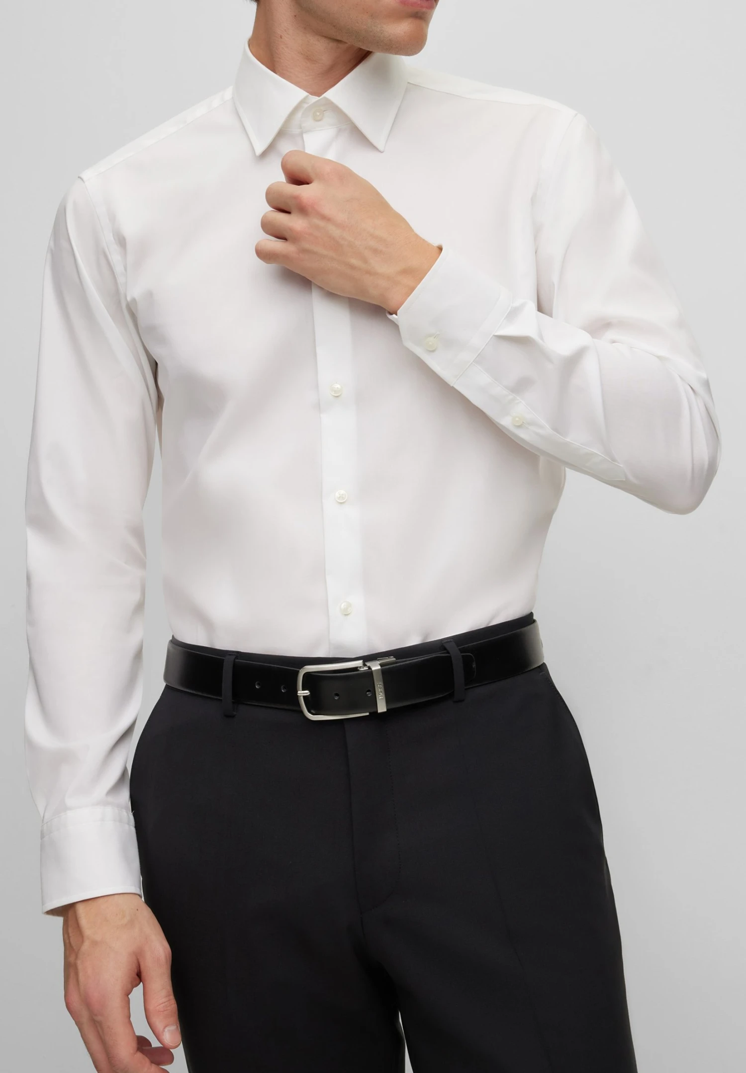 Boss Joe Kent - Zakelijk Overhemd - White 5 Boss Joe Kent - Zakelijk Overhemd - White - Afbeelding 5