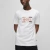 Boss Tessler- T-Shirt Print - White