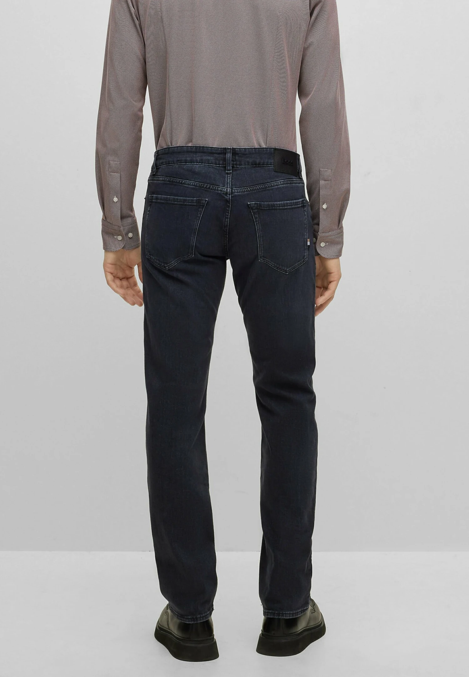 Boss Maine - Straight Leg Jeans - Charcoal Three 3 Boss Maine - Straight Leg Jeans - Charcoal Three - Afbeelding 3