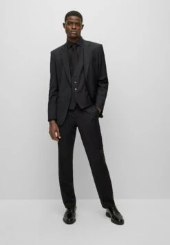 Boss H-Jasper-Vs-Mm-C-224 - Gilet - Black One 6 Boss H-Jasper-Vs-Mm-C-224 - Gilet - Black One -Boss 8d880f5c4faa45beab6b284200bdf696