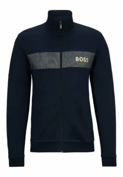 Boss Tracksuit - Trainingsvest - Dark Blue Three -Boss 8e56b15a240e4731855bf945463672bb