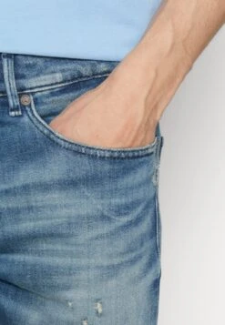 Boss Delano- Jeans Tapered Fit - Dark Blue -Boss 8ec43b8bb531443fba534ca87b876411