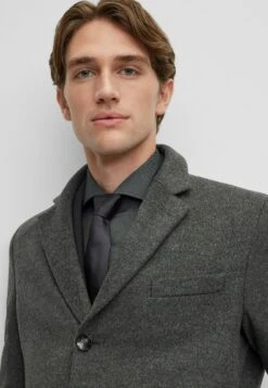 Boss H-Hyde-234 - Mantel - Grey -Boss 91c8d9b692964b50a0651bde291bf236