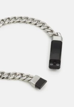 Boss Bennett - Armband - Silver-Coloured/Black -Boss 92df5246e00e45b8b34bf2ecfabc6387
