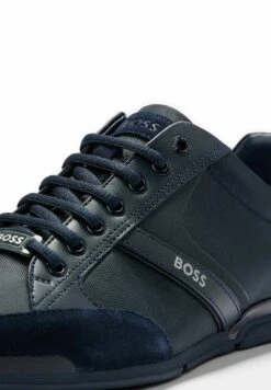 Boss Saturn Lowp Mx A N - Sneakers Laag - Dark Blue One -Boss 930a8fd836e647379288026aaaafb194