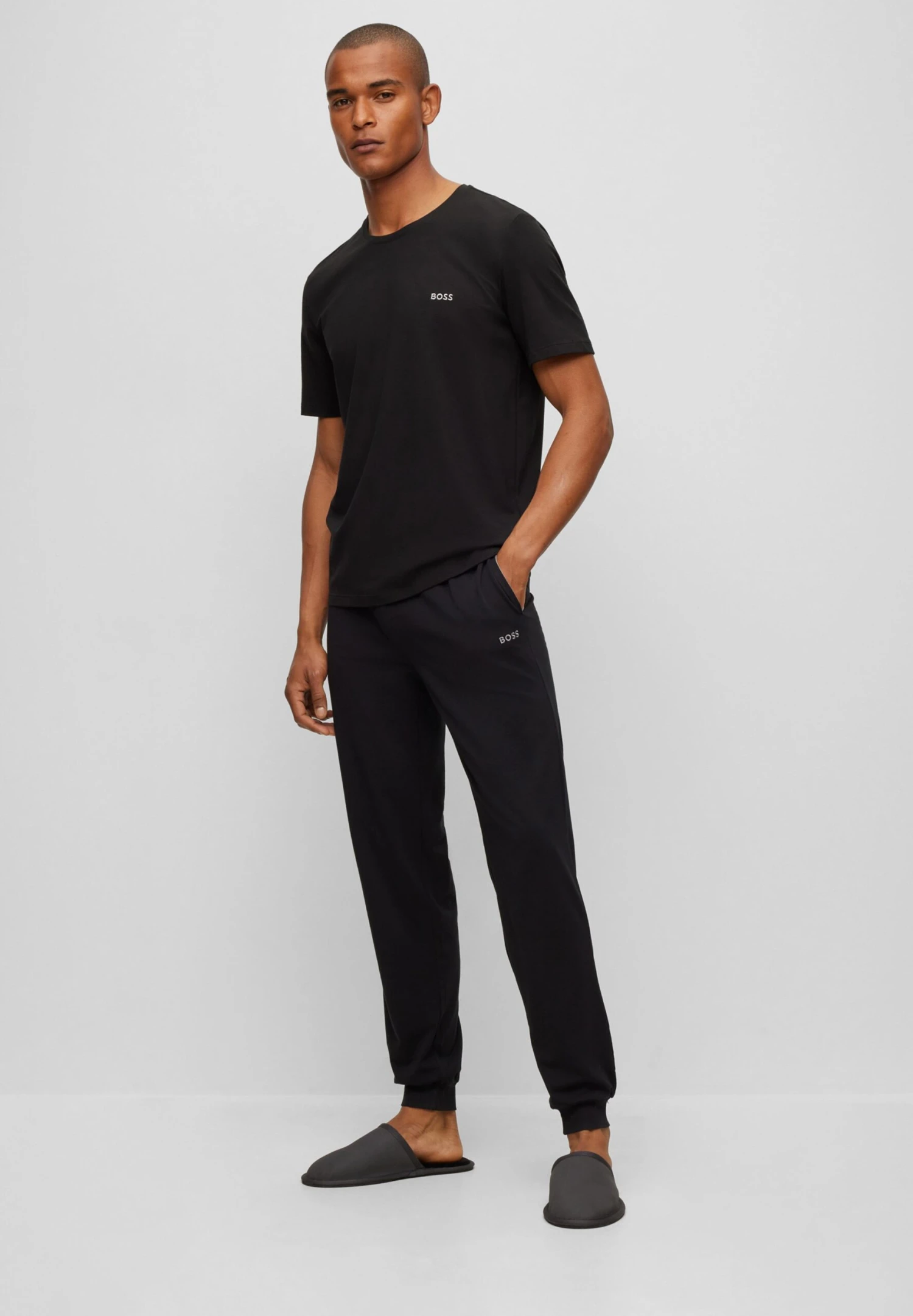 Boss Mix&Match Pants - Pyjamabroek - Black 2 Boss Mix&Match Pants - Pyjamabroek - Black - Afbeelding 2