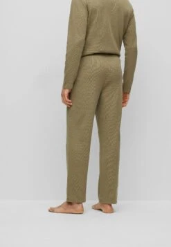 Boss Waffle- Pyjamabroek - Light Green Six -Boss 97dee407c33249b5867f50783ad01eed