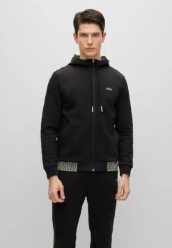 Boss Saggy- Sweater Met Rits - Black One