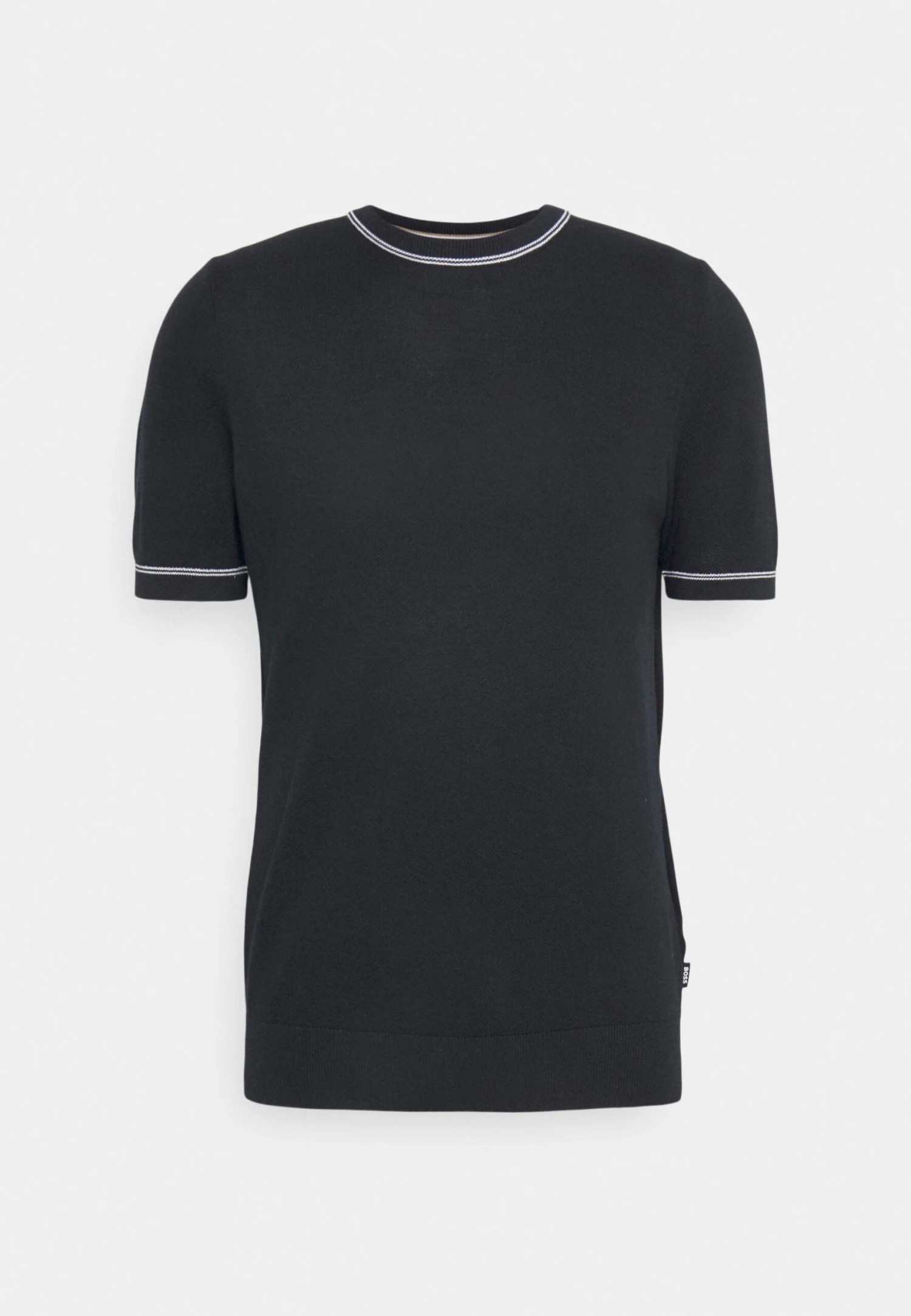 Boss Oricco - T-Shirt Basic - Dark Blue 4 Boss Oricco - T-Shirt Basic - Dark Blue - Afbeelding 4