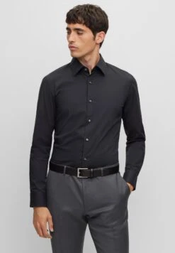 Boss Hank- Zakelijk Overhemd - Schwarz