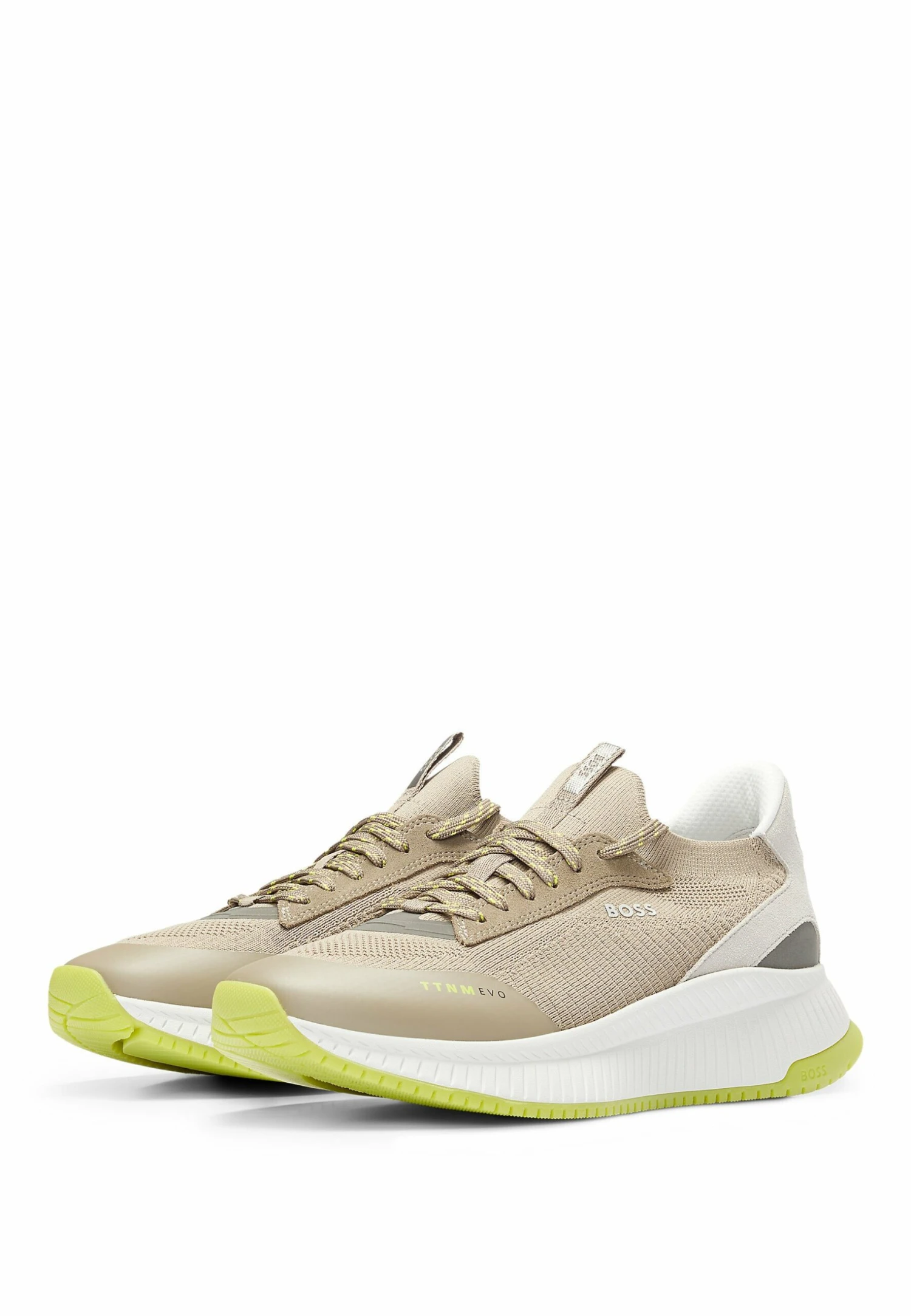 Boss Ttnm Evo Slon Knsd - Sneakers Laag - Open Green 2 Boss Ttnm Evo Slon Knsd - Sneakers Laag - Open Green - Afbeelding 2