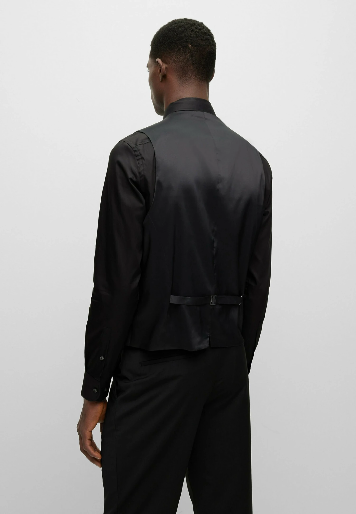 Boss H-Jasper-Vs-Mm-C-224 - Gilet - Black One 3 Boss H-Jasper-Vs-Mm-C-224 - Gilet - Black One - Afbeelding 3