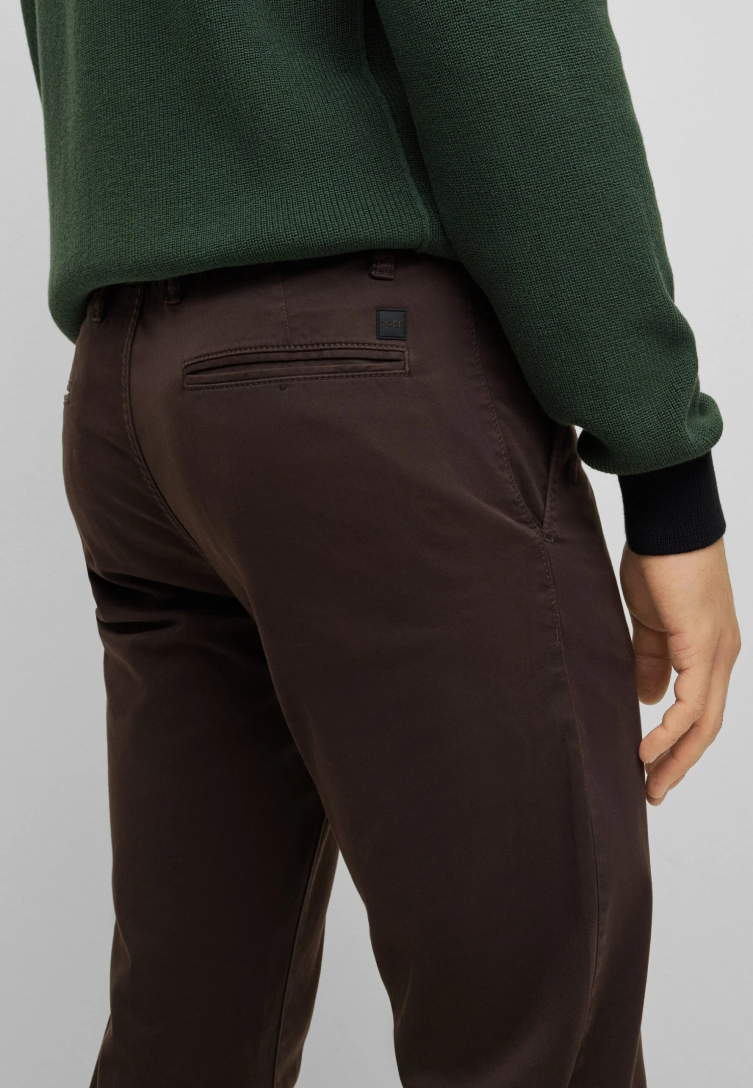 Boss Chino Pant Tapered - Chino - Dark Brown One 4 Boss Chino Pant Tapered - Chino - Dark Brown One - Afbeelding 4
