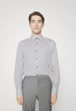 Boss Hank Kent - Zakelijk Overhemd - Navy