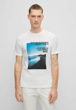 Boss Tiburt- T-Shirt Print - White