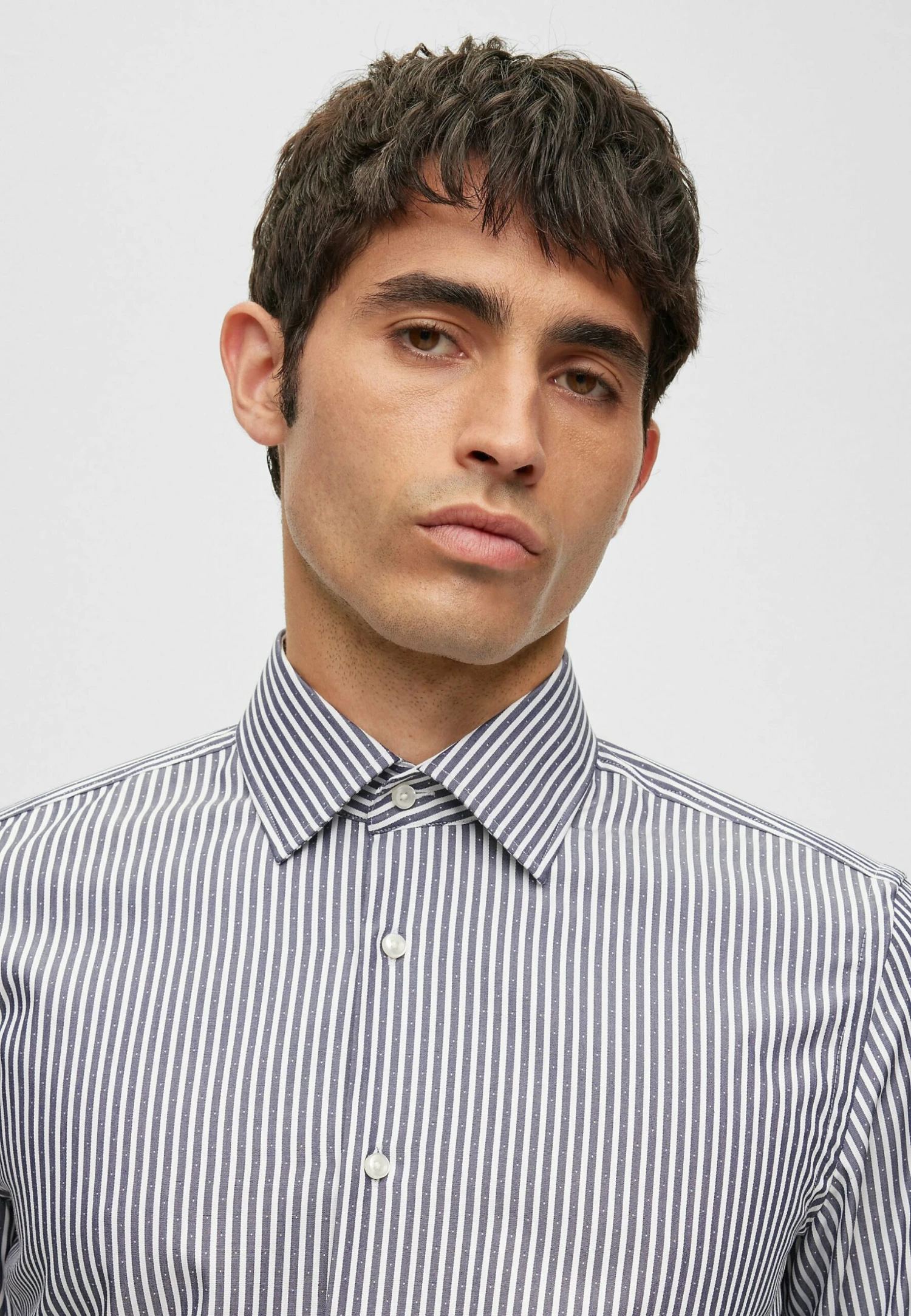 Boss H-Hank-Kent-C1-214 - Overhemd - Open Blue Fifteen 5 Boss H-Hank-Kent-C1-214 - Overhemd - Open Blue Fifteen - Afbeelding 5