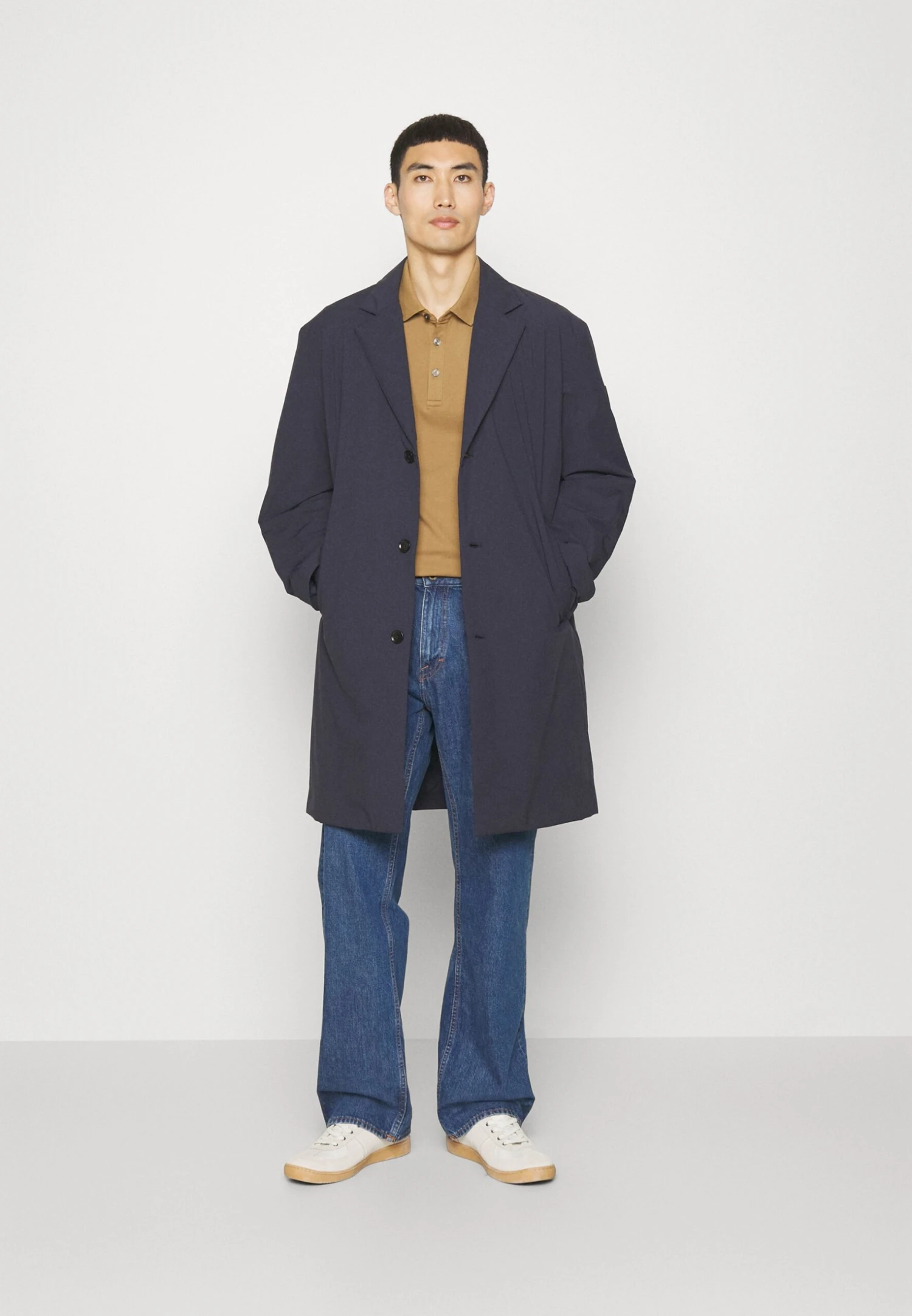 Boss Ceiro - Mantel - Dark Blue 2 Boss Ceiro - Mantel - Dark Blue - Afbeelding 2