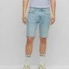 Boss Taber Bc-C - Jeansshort - Light Blue