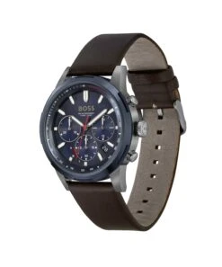 Boss Solgrade - Chronograaf - Brown/Blue