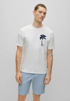 Boss Tames- T-Shirt Print - White