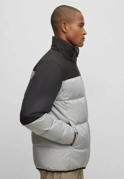 Boss J Hamar1 - Gewatteerde Jas - Open Grey Three -Boss aee0c6f78f6f465cb55561c9a35007cb