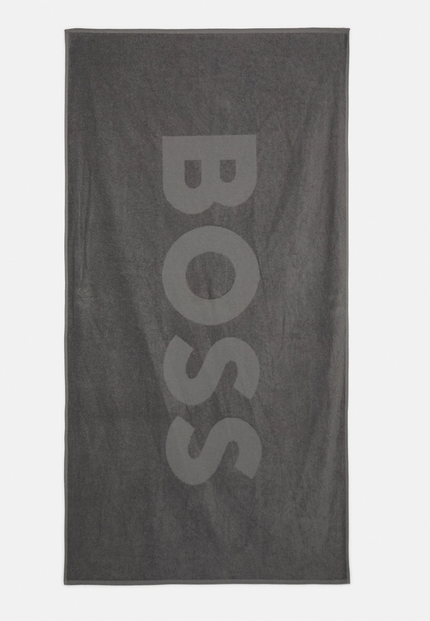 Boss Beach Towel Solid - Strandhanddoek - Dark Grey 1 Boss Beach Towel Solid - Strandhanddoek - Dark Grey