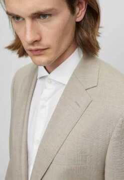 Boss Kostuum - Beige Three -Boss b14d6052b929490088c5a0900fc8e106