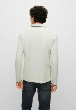 Boss Passertip Long - Poloshirt - Light Grey Six -Boss b2fd2d1e30b045fd9893adb347410cbb