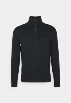 Boss Badge Logo Zip-Through Knit-Troyer - Trui - Dark Blue 12 Boss Badge Logo Zip-Through Knit-Troyer - Trui - Dark Blue -Boss b562440e8f8041a4a3ff9aabdfe5f66e