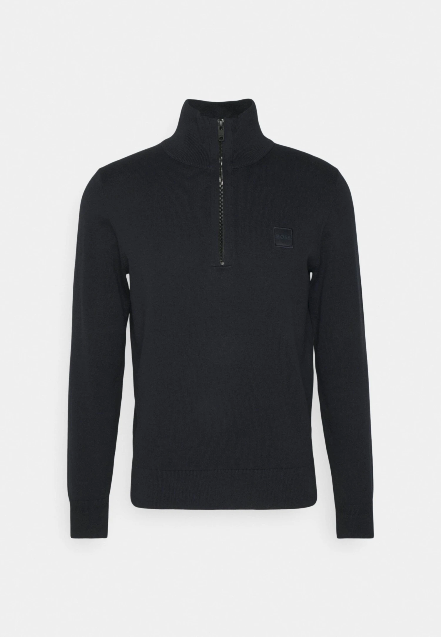 Boss Badge Logo Zip-Through Knit-Troyer - Trui - Dark Blue 6 Boss Badge Logo Zip-Through Knit-Troyer - Trui - Dark Blue - Afbeelding 6