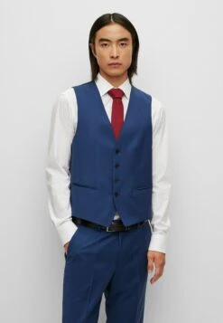 Boss H-Jasper-Vs-Mm-C-224 - Gilet - Open Blue Three
