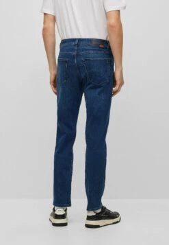 Boss Re Maine Bc P - Straight Leg Jeans - Dark Blue Six -Boss b99afde71b7840e79ae0e26c5107096e