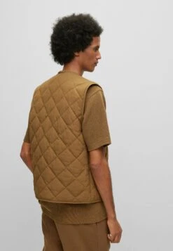 Boss Okella - Bodywarmer - Open Beige -Boss baaba0ecd9dc4dc08b2c4f66662c0426