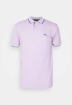 Boss Paul Curved - Poloshirt - Light Pastel Purple -Boss bd381e166484456dbdfcbb19699a9c00