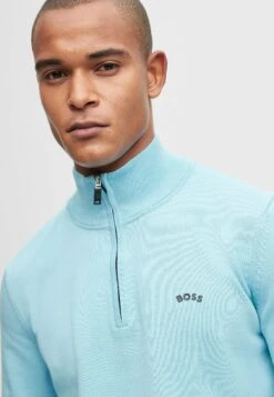 Boss Zallo - Trui - Light Blue One -Boss bd81a9171a724732ba76d8e88896e895