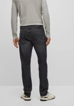 Boss Re Maine Bc C - Straight Leg Jeans - Black -Boss c2900e89ab4b4ba7b00db540c7639ec5