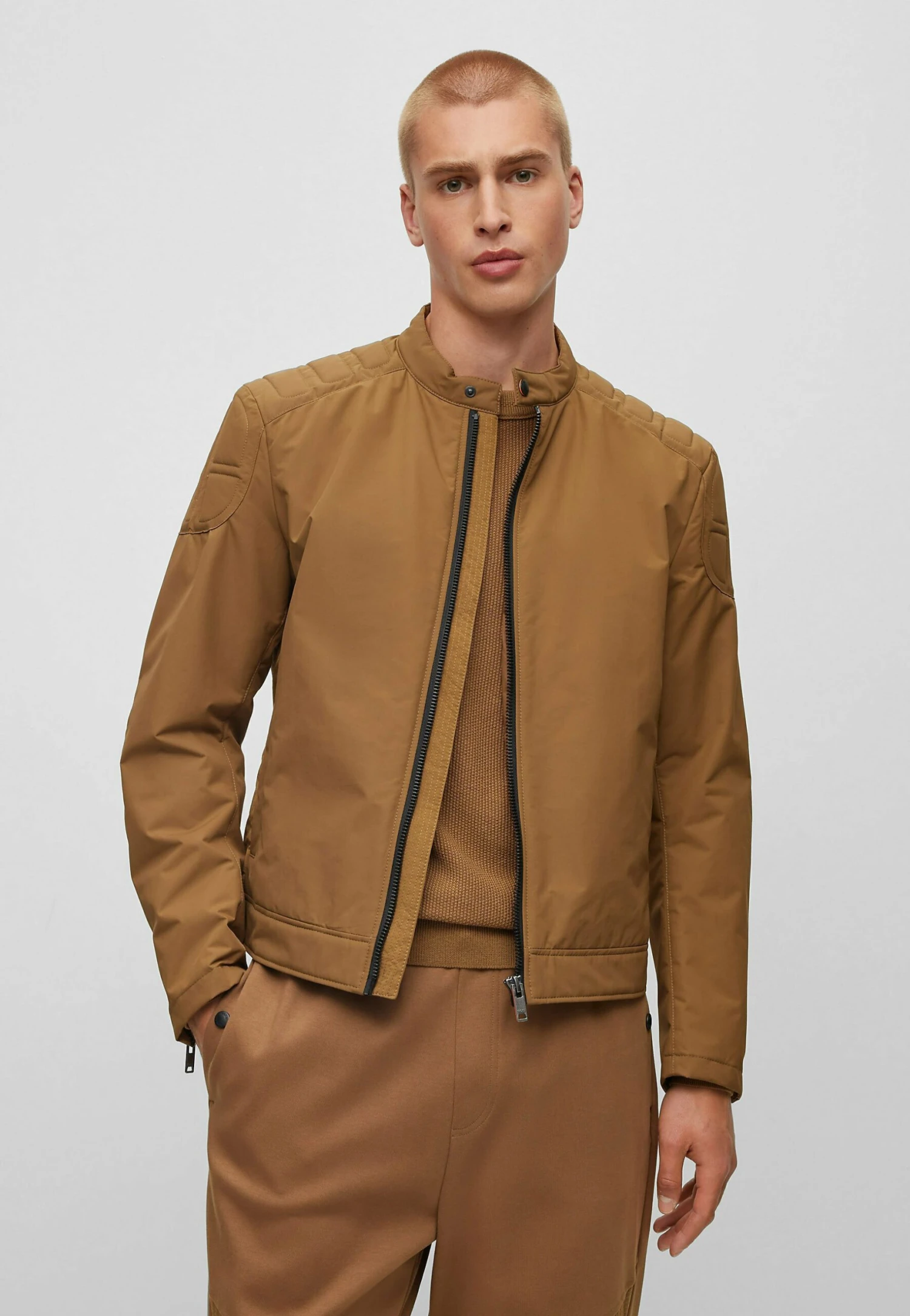 Boss Ocasey - Jas - Open Beige 1 Boss Ocasey - Jas - Open Beige