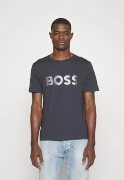Boss Tee - T-Shirt Print - Dark Blue