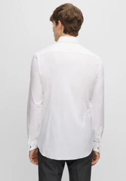 Boss H-Hank-Tux1-Dc - Zakelijk Overhemd - White -Boss c984f91ec444465abd8915f48ba58244