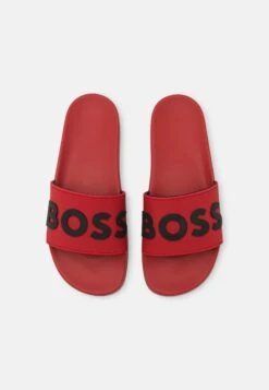 Boss Kirk - Badslippers - Bright Red -Boss c9edd28bdfae486aa7d22b15ffaa525e