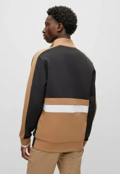 Boss Sommers- Sweater Met Rits - Black One -Boss ca569663787a48b087ae82d50455899e