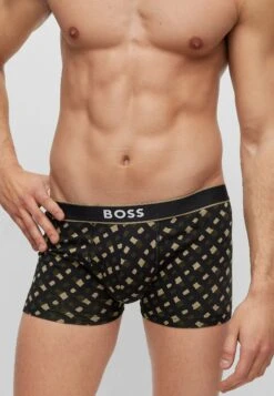 Boss Trunk 24 Print - Onderbroeken - Light Green Seven