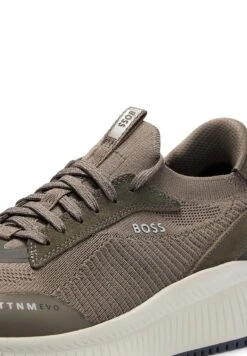 Boss Ttnm Evo Slon Knsd - Sneakers Laag - Dark Green -Boss cd0c201539074d47ae0c5dc3453e9e3a