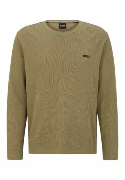 Boss Waffle Ls - Pyjamashirt - Light Green Six -Boss cd2f10c234884eee8c55b3886ae2818a