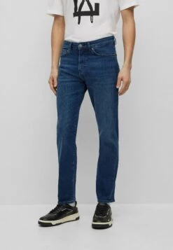 Boss Re Maine Bc P - Straight Leg Jeans - Dark Blue Six