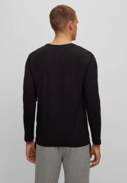 Boss Mix Match- Pyjamashirt - Black -Boss d1b923bc8c5d471fa706df7b8f563584