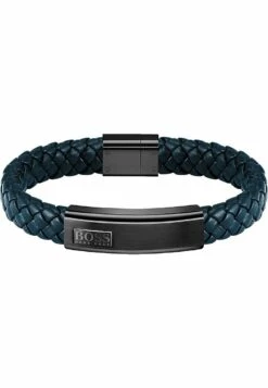 Boss Herren-Armband Leder - Armband - Schwarz