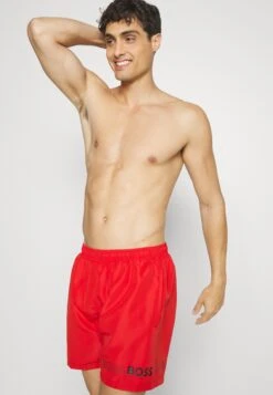 Boss Dolphin - Zwemshorts - Bright Red -Boss d30cced1f1ab4f7d9360a2bb96adf6a4